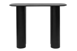 Flash Sale Miliboo Mesa consola de diseño de madera negra 100 cm FOLEEN