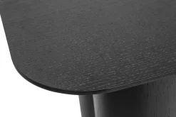 Flash Sale Miliboo Mesa consola de diseño de madera negra 100 cm FOLEEN