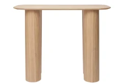 Hot Miliboo Mesa consola de diseño de madera clara 100 cm FOLEEN