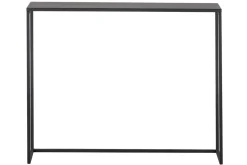Online Miliboo Mesa consola industrial metal negro L100 cm KARL
