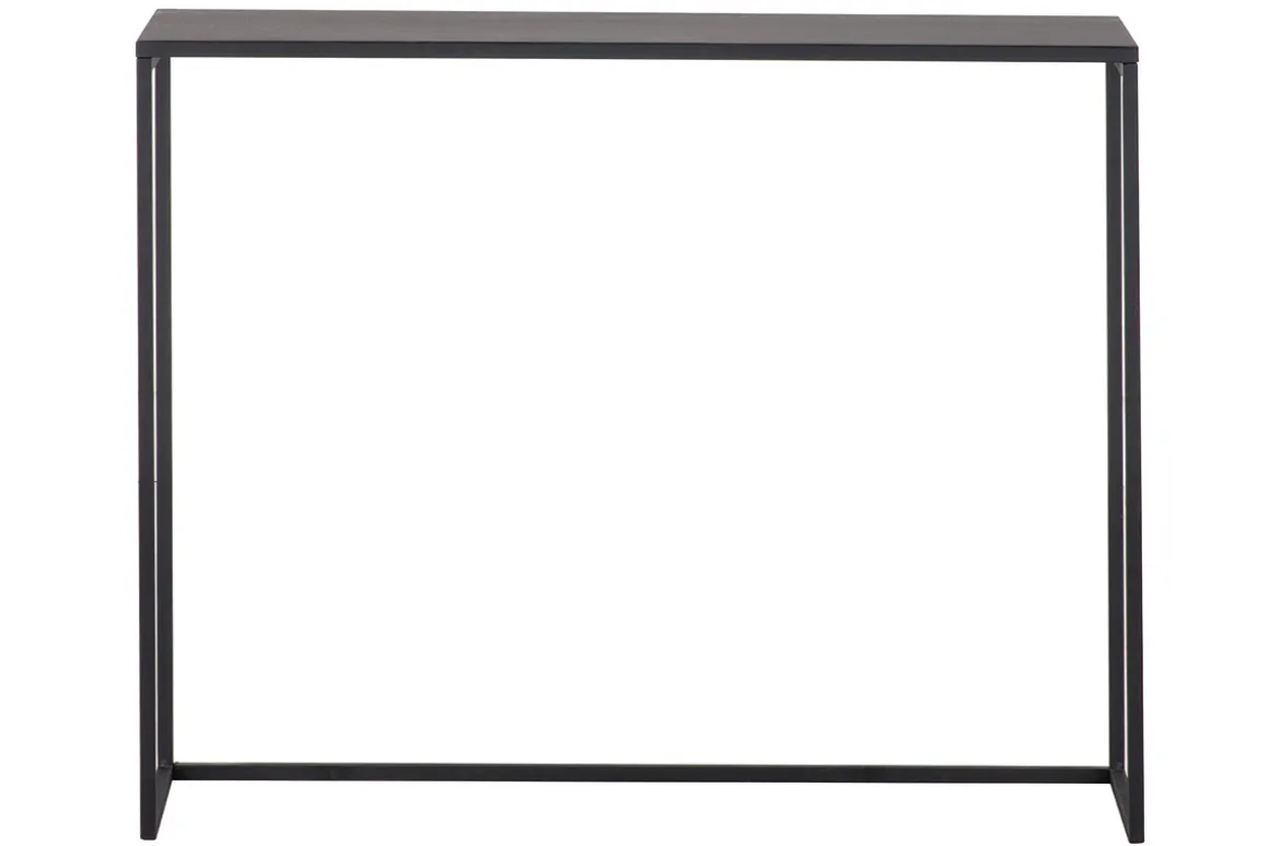 Online Miliboo Mesa consola industrial metal negro L100 cm KARL