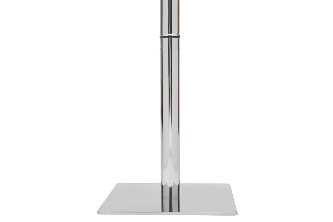 Outlet Miliboo Mesa de bar blanca cuadrada JACK