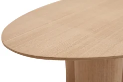 Store Miliboo Mesa de centro de diseño de madera clara HOLLEN