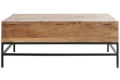 Sale Miliboo Mesa de centro elevable industrial mango y metal L110 cm YPSTER