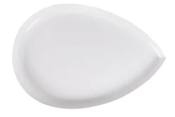 Fashion Miliboo Mesa de centro en acero lacada blanco DROP