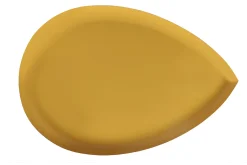 Best Sale Miliboo Mesa de centro en acero lacada amarillo DROP