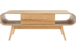 Best Sale Miliboo Mesa de centro escandinava madera natural BALTIK
