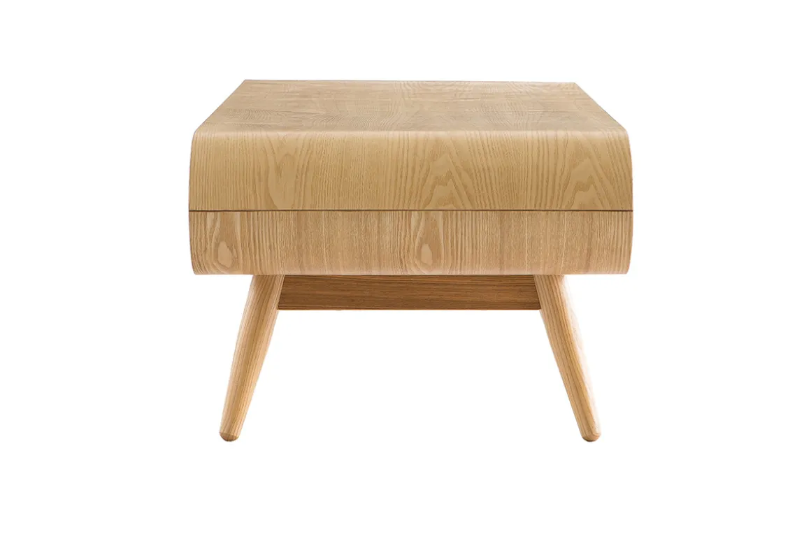 Best Sale Miliboo Mesa de centro escandinava madera natural BALTIK