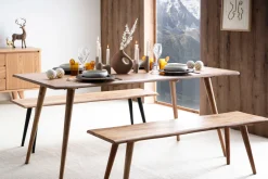 Store Miliboo Mesa de comedor de madera de acacia maciza 175 cm SAVANA