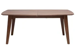 Cheap Miliboo Mesa de comedor diseño extensible nogal L180-230 FIFTIES