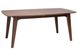 Cheap Miliboo Mesa de comedor diseño extensible nogal L180-230 FIFTIES
