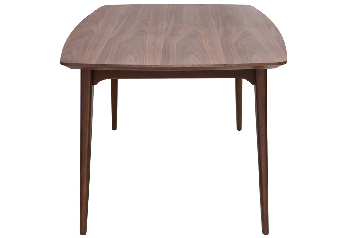 Cheap Miliboo Mesa de comedor diseño extensible nogal L180-230 FIFTIES
