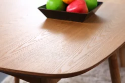 Cheap Miliboo Mesa de comedor diseño fresno natural L90 BALTIK