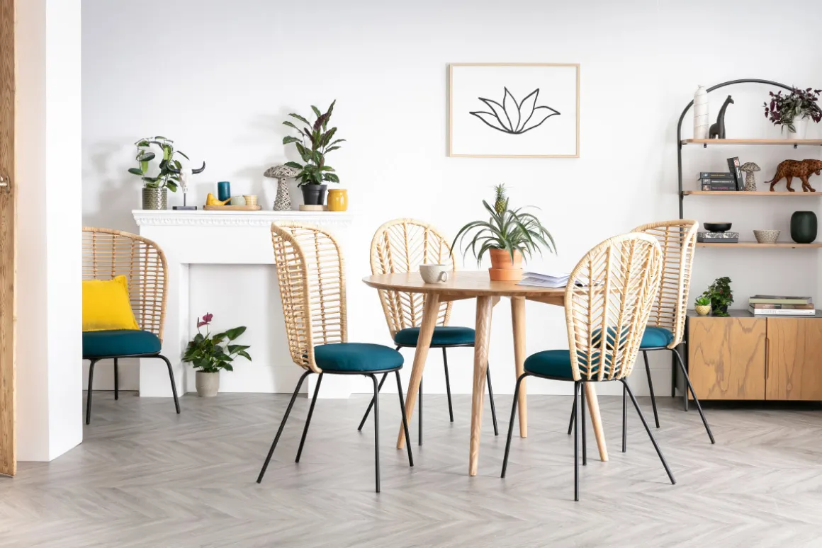Hot Miliboo Mesa de comedor diseño fresno LIVIA