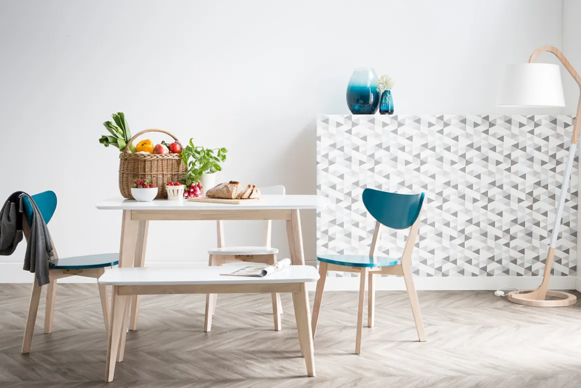 Sale Miliboo Mesa de comedor diseño L120 LEENA