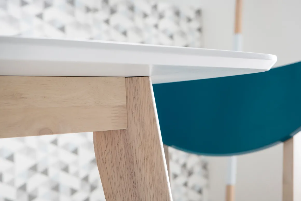 Sale Miliboo Mesa de comedor diseño L120 LEENA