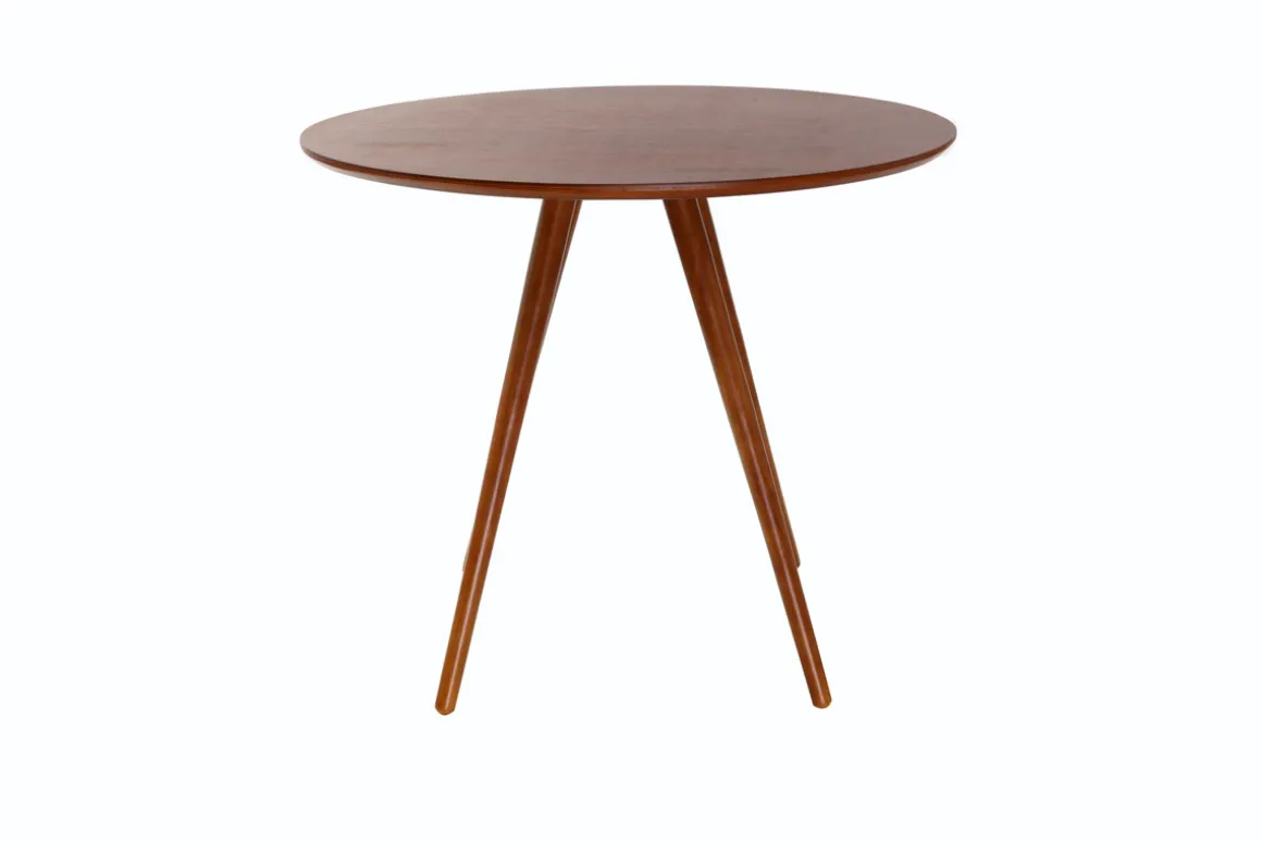 Shop Miliboo Mesa de comedor diseño redondo nogal D90 ARTIK