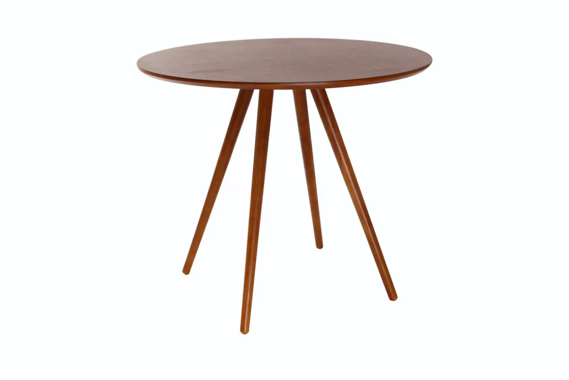 Shop Miliboo Mesa de comedor diseño redondo nogal D90 ARTIK