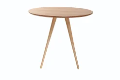 Cheap Miliboo Mesa de comedor diseño redondo fresno D90 ARTIK