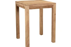 Clearance Miliboo Mesa de comedor extensible en acacia maciza L80-135 cm BALTO