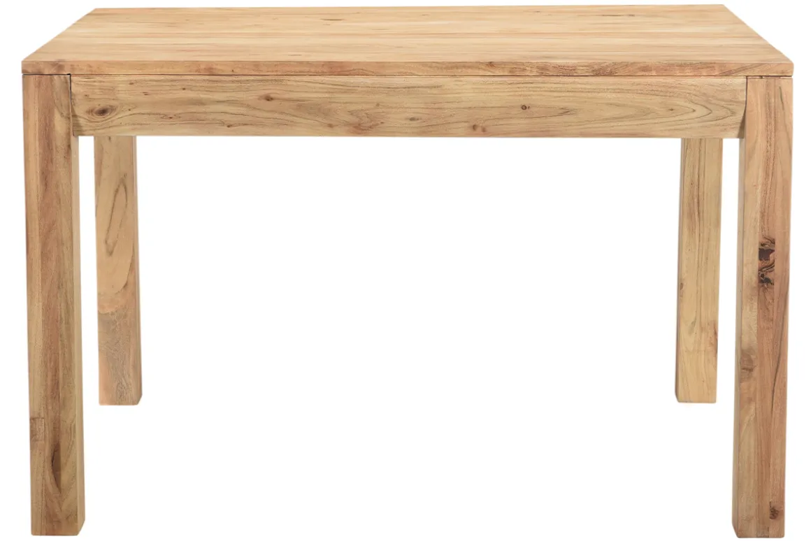 Store Miliboo Mesa de comedor extensible en acacia maciza L120-210 cm BALTO