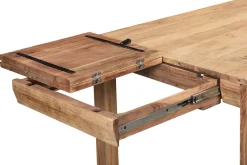 Store Miliboo Mesa de comedor extensible en acacia maciza L120-210 cm BALTO