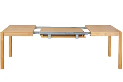 Discount Miliboo Mesa de comedor extensible acabado roble L125-238 cm AGALI