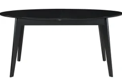 Flash Sale Miliboo Mesa de comedor extensible negra L160-200 cm MARIK