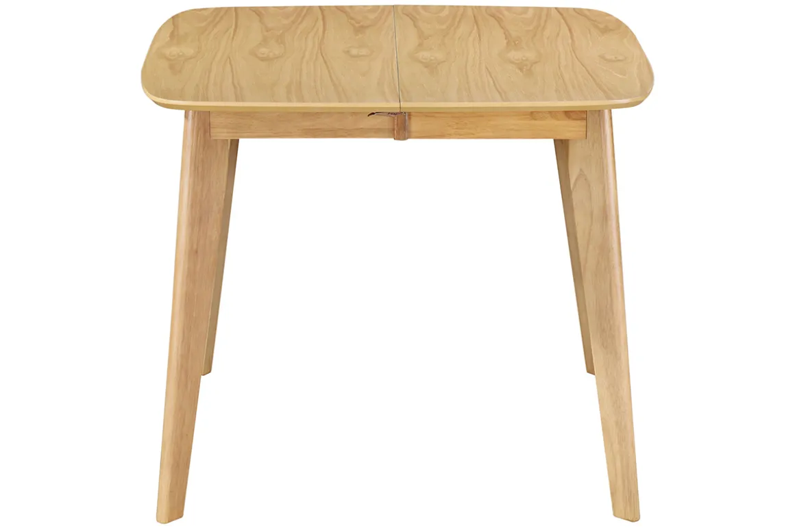 Outlet Miliboo Mesa de comedor extensible nórdica en madera clara L90-130 LEENA