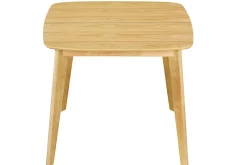 Outlet Miliboo Mesa de comedor extensible nórdica en madera clara L90-130 LEENA