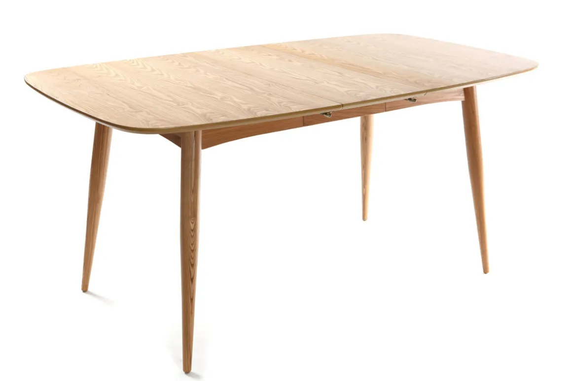 Sale Miliboo Mesa de comedor extensible en fresno natural L130-160 NORDECO