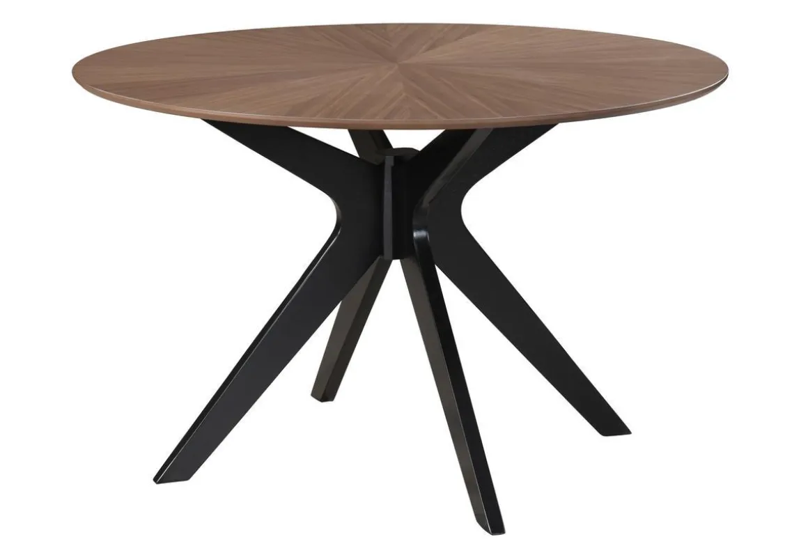 Online Miliboo Mesa de comedor ovalada de diseño en nogal 160 cm DIELLI