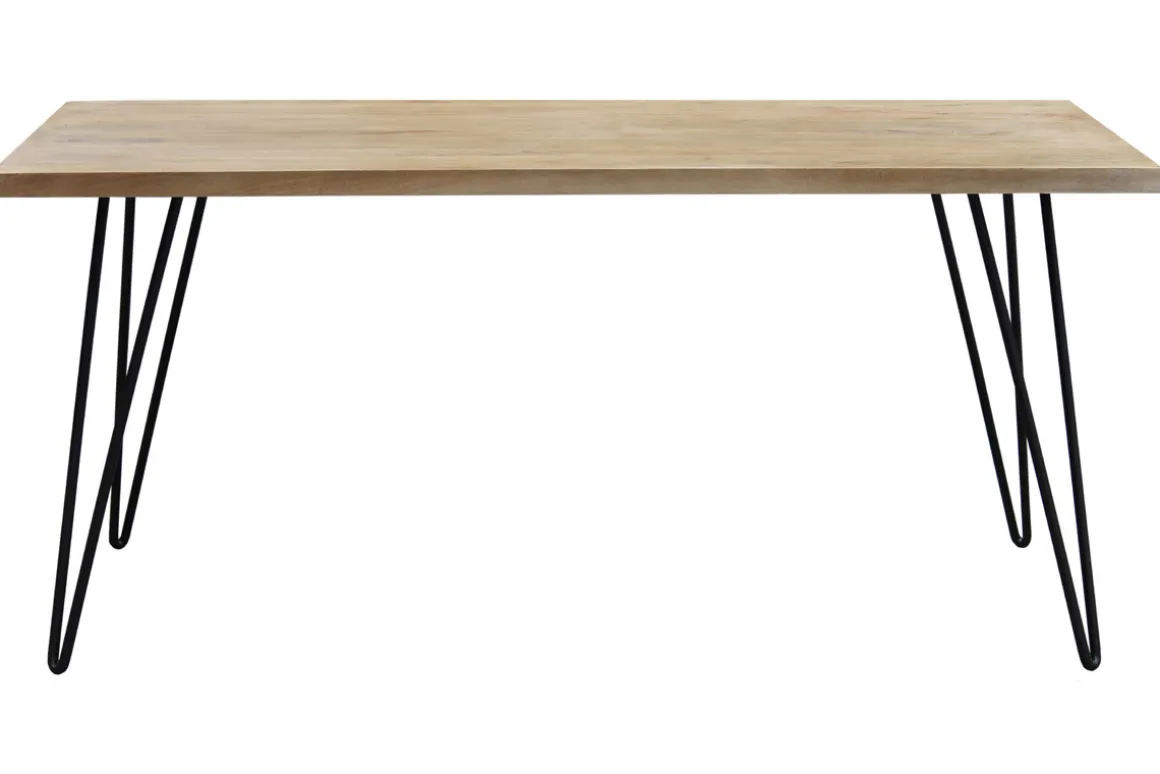 Best Miliboo Mesa de comedor rectangular mango L160 cm VIBES