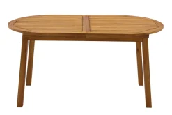 Sale Miliboo Mesa de jardín extensible de madera maciza 160-210 cm MAYEL