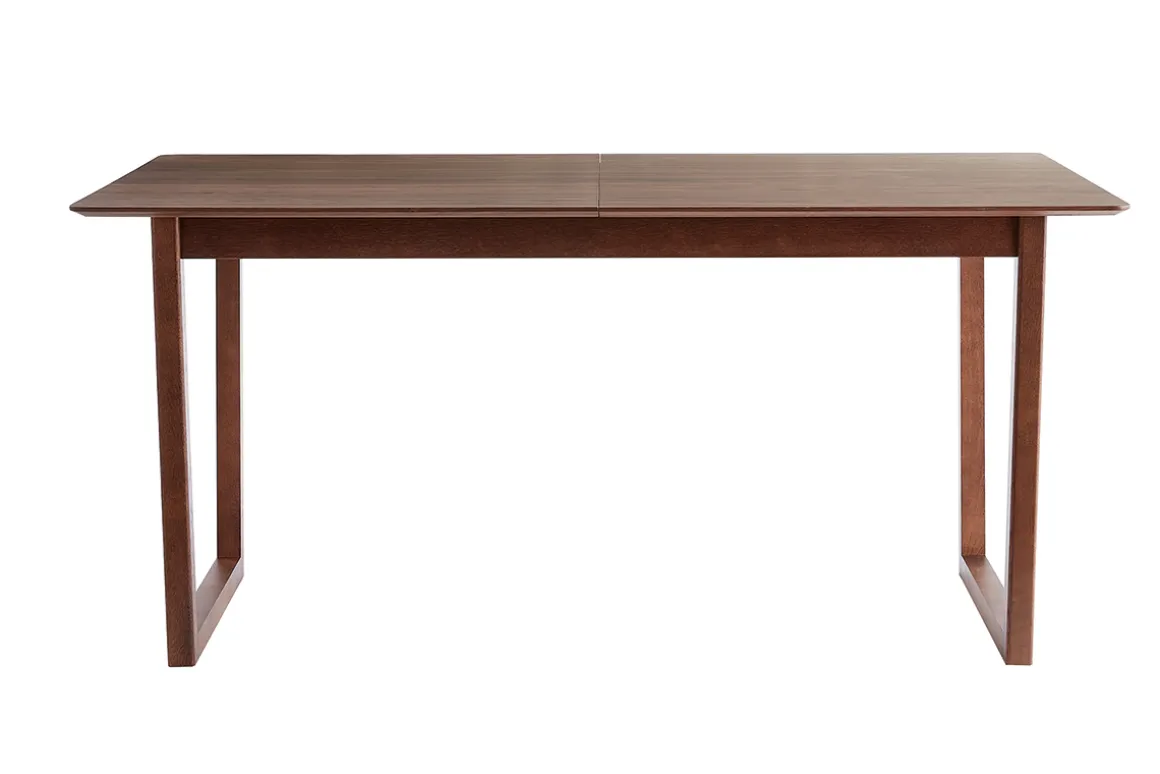 Cheap Miliboo Mesa extensible rectangular de nogal 160-240 cm LAHO