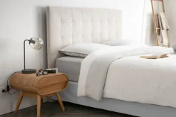 New Miliboo Mesita de noche diseño fresno 1 cajón BJORG