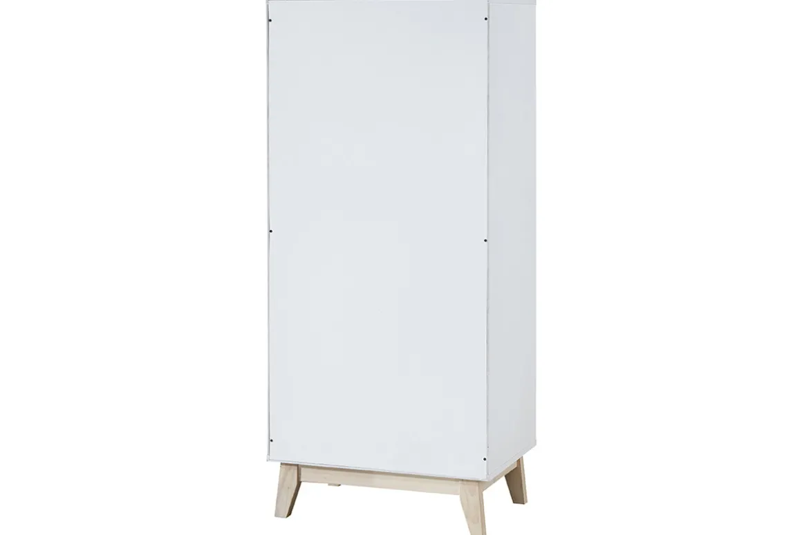 Best Sale Miliboo Mueble de almacenaje blanco 3 puertas LEENA