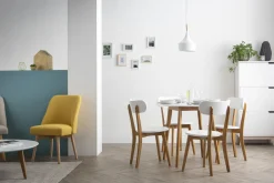 Best Sale Miliboo Mueble de almacenaje blanco 3 puertas LEENA