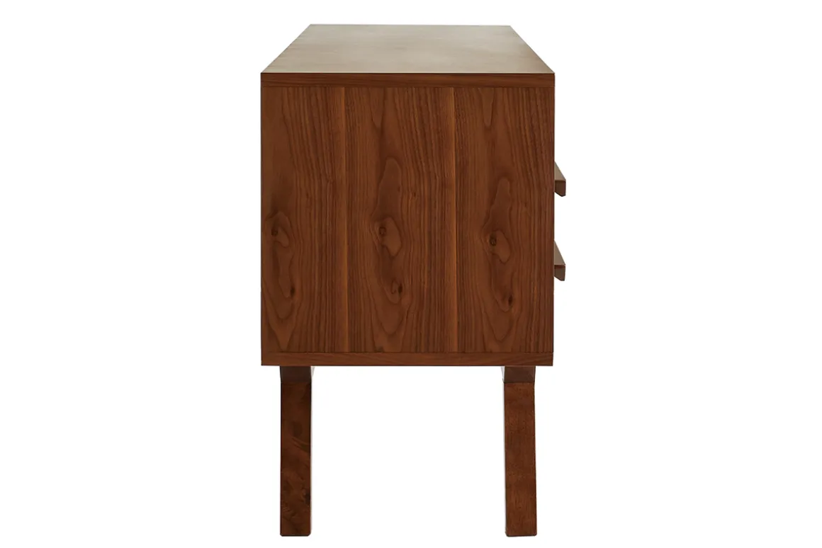 Sale Miliboo Mueble TV alto de nogal vintage 160 cm VOLVER
