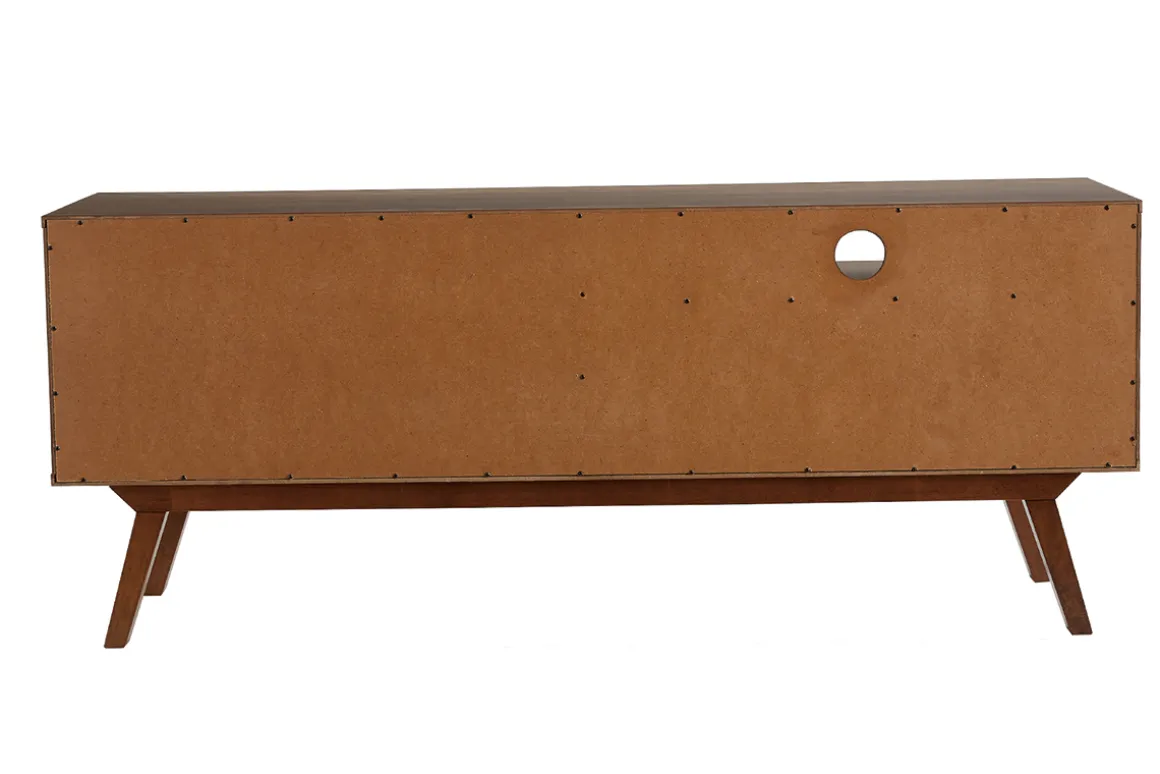 Sale Miliboo Mueble TV alto de nogal vintage 160 cm VOLVER
