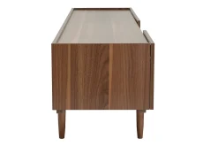 Hot Miliboo Mueble TV con puertas de madera oscura 180 cm SANAA