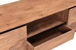 Fashion Miliboo Mueble TV de acacia maciza 135 cm HOORN
