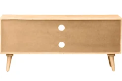 Discount Miliboo Mueble TV de madera maciza de mango 135 cm RUBIA