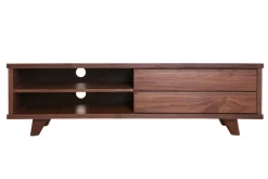 Cheap Miliboo Mueble TV diseño nogal FIFTIES