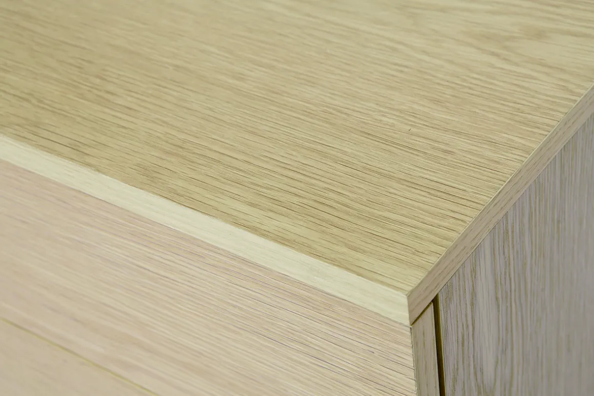 Shop Miliboo Mueble TV nórdico de madera clara 180 cm FREDDY