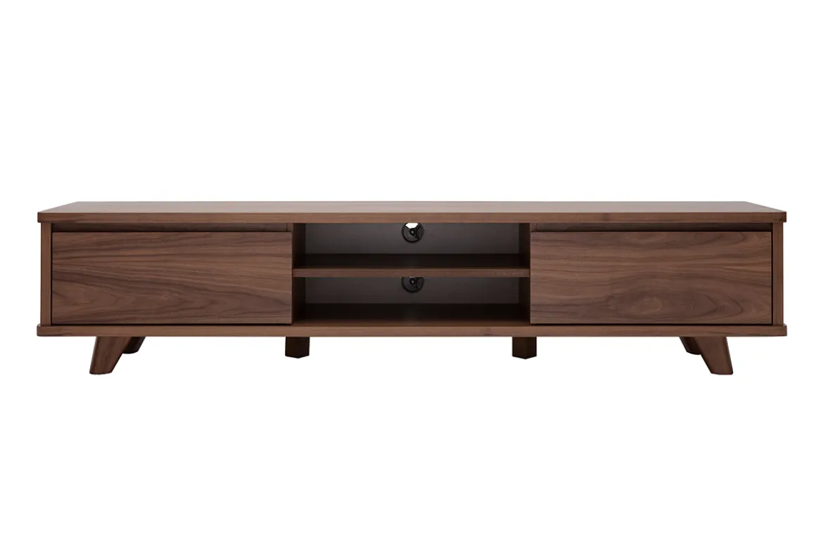Cheap Miliboo Mueble TV vintage de nogal 180 cm FIFTIES