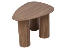 Discount Miliboo Set 2 mesas de centro nido de madera oscura FOLEEN