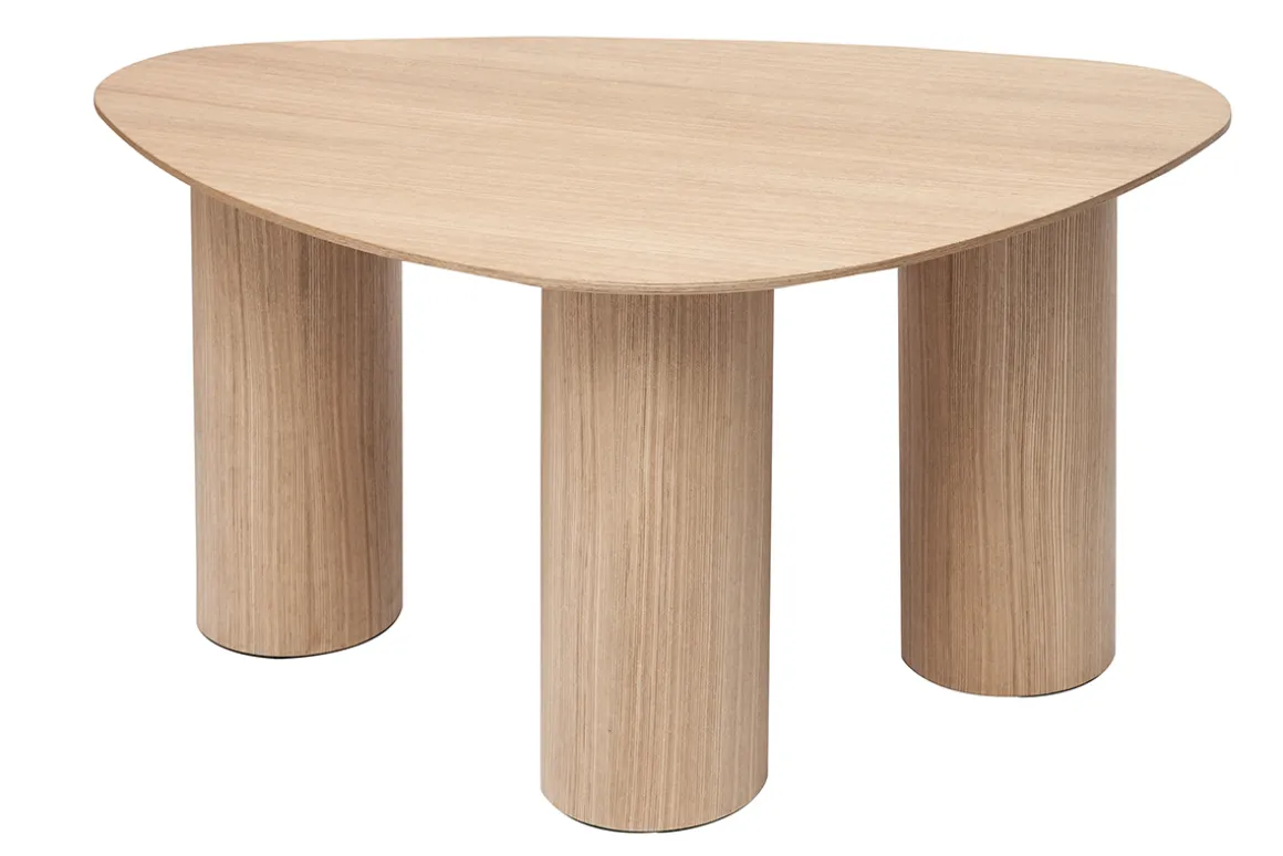 Store Miliboo Set 2 mesas de centro nido de madera clara FOLEEN