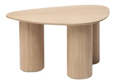 Store Miliboo Set 2 mesas de centro nido de madera clara FOLEEN