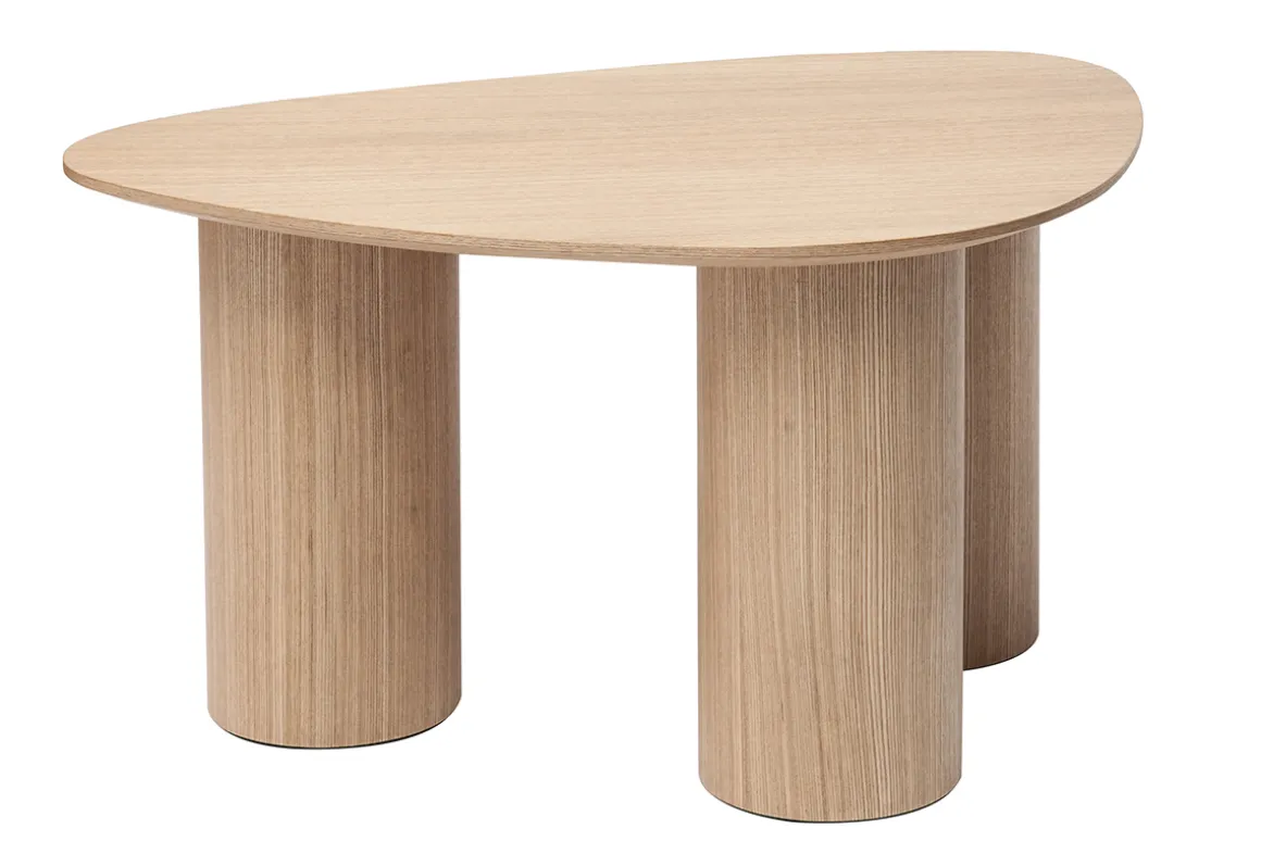 Store Miliboo Set 2 mesas de centro nido de madera clara FOLEEN